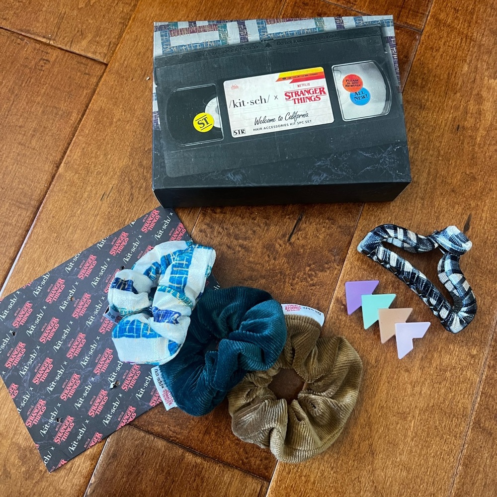 Kit•sch X Stranger Things Hair Accessories